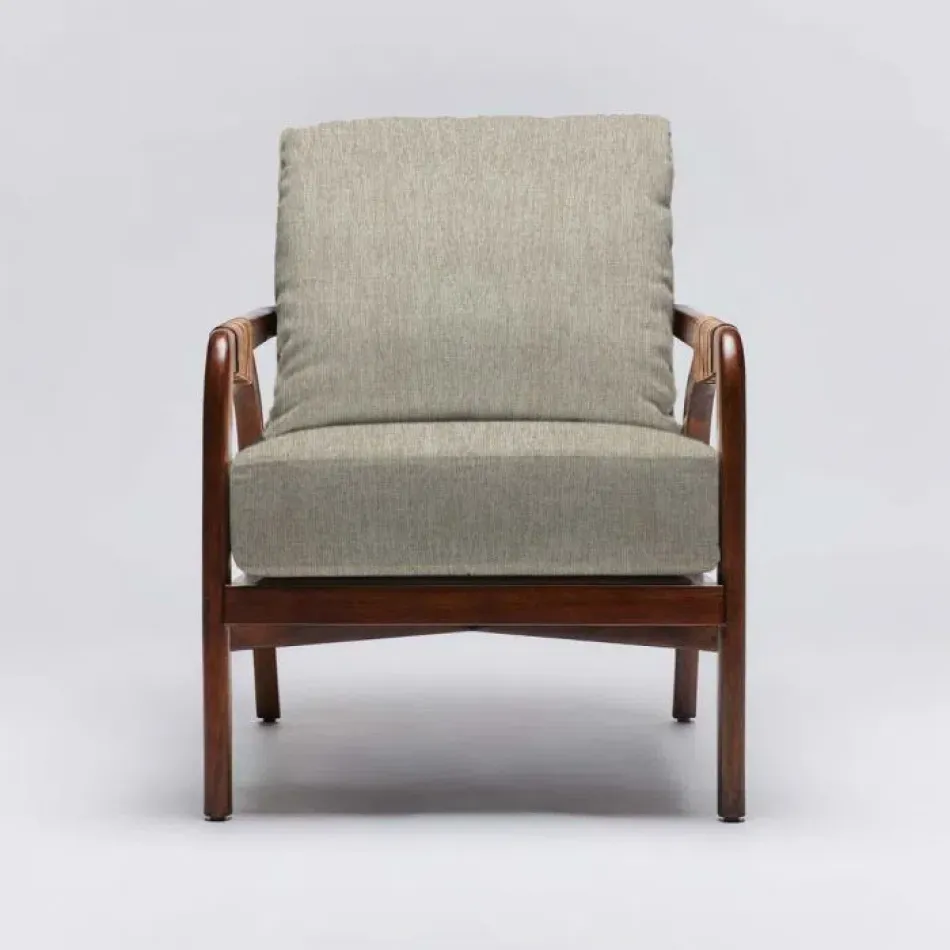 Delray Lounge Chair Chestnut/Fawn