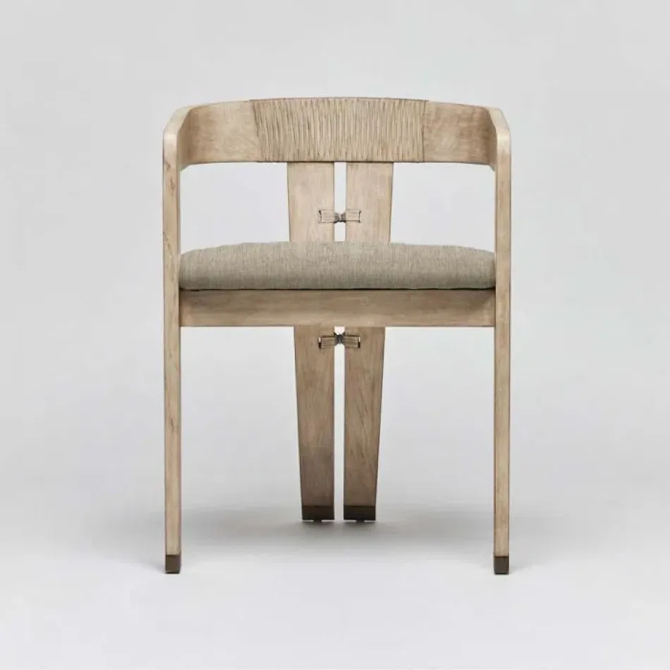 Maryl III Dining Chair Washed White/Fawn