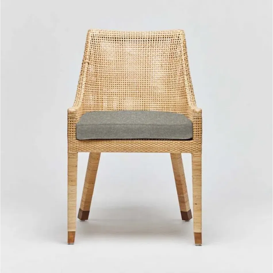 Boca Dining Chair Natural/Moss