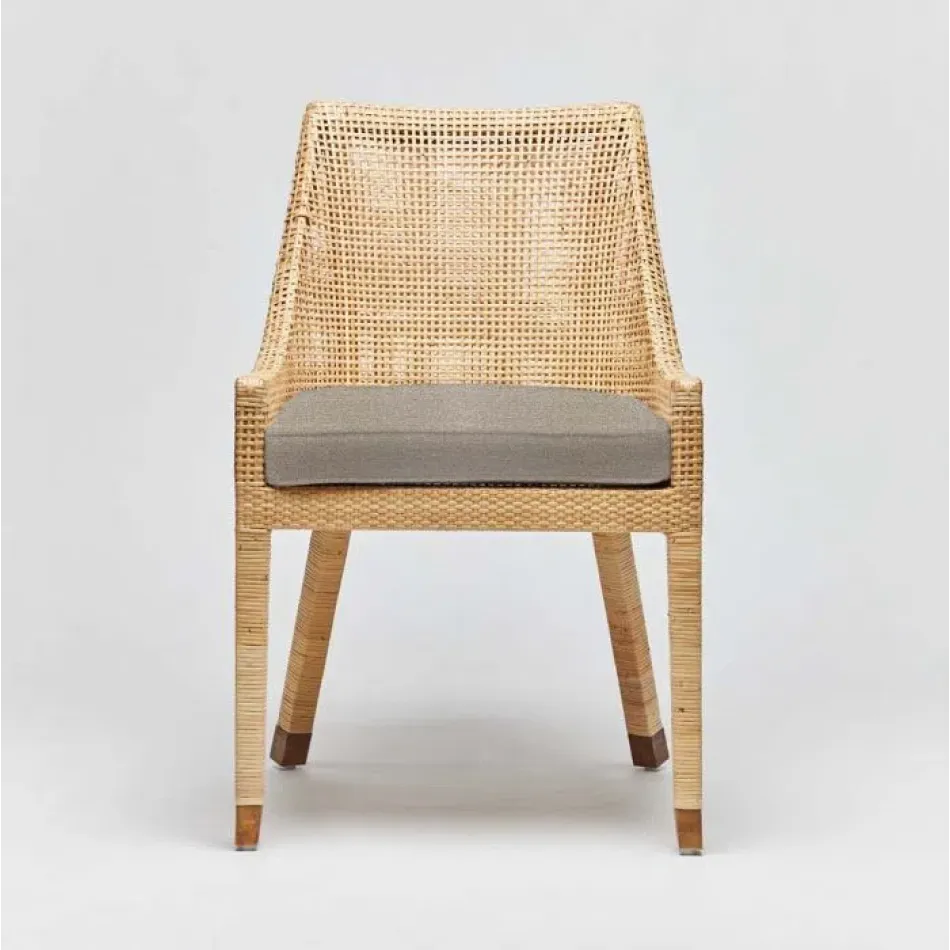 Boca Dining Chair Natural/Pebble