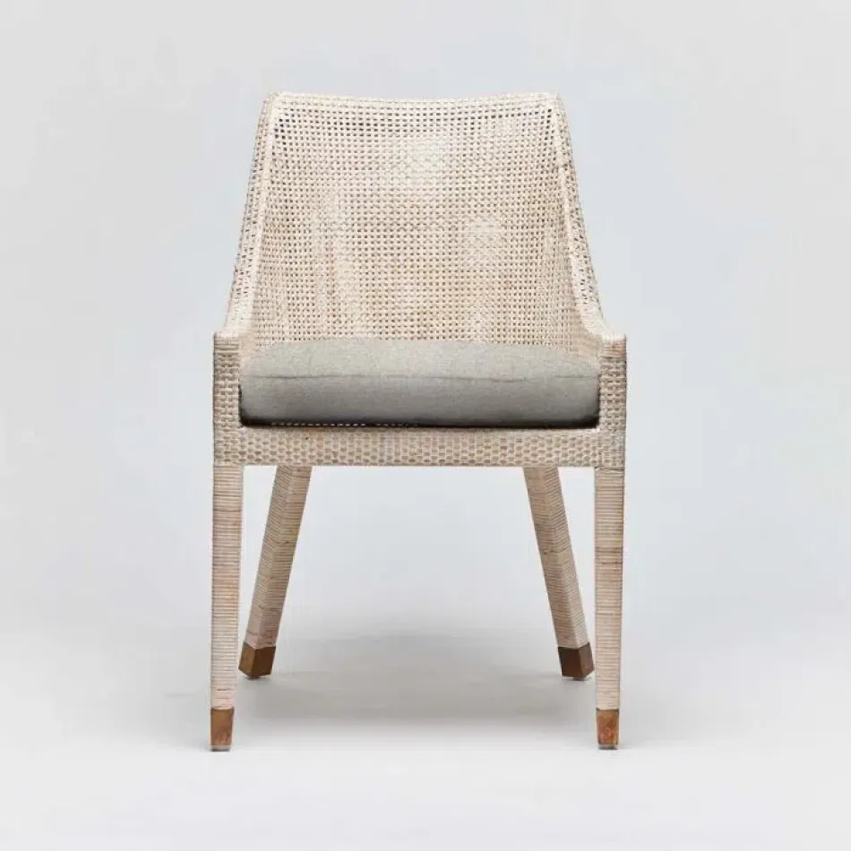 Boca Dining Chair White Wash/Fog