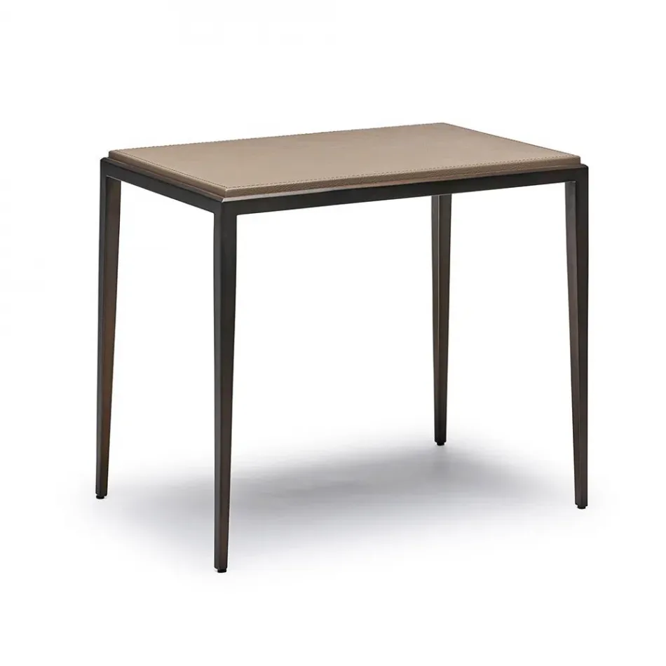 Auburn Side Table, Beach Stone