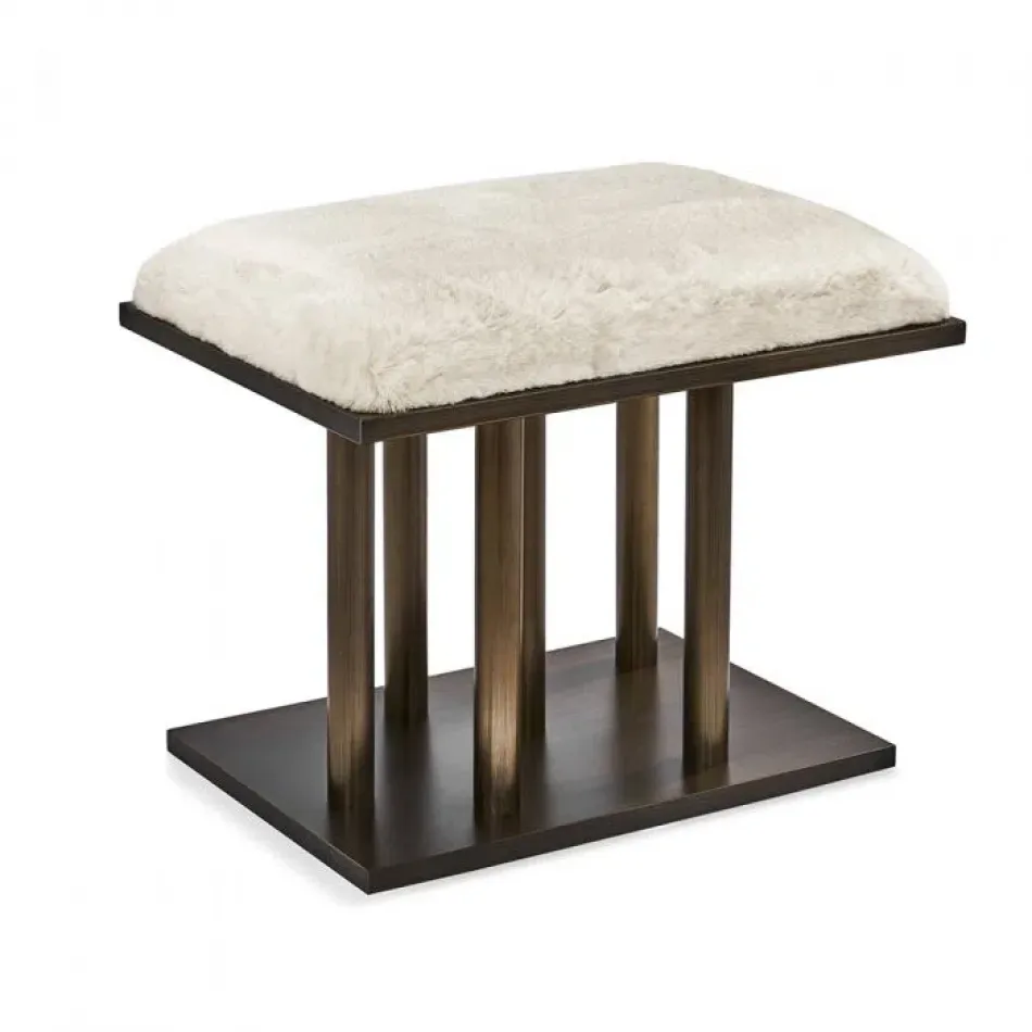 Celeste Stool, Ivory