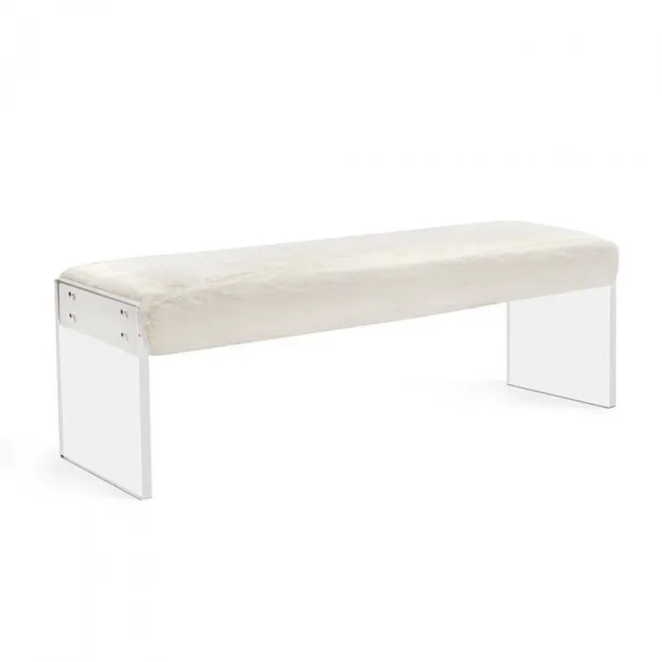 Riley Bench, Ivory