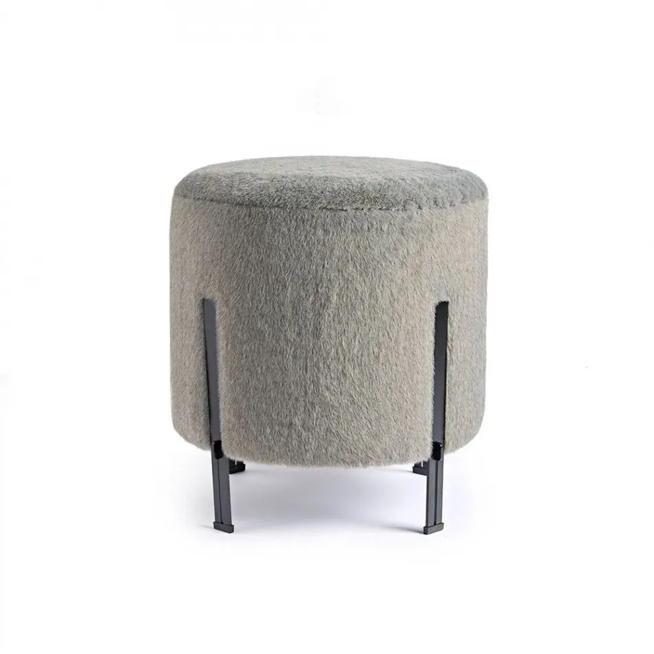 Bexley Stool, Pewter