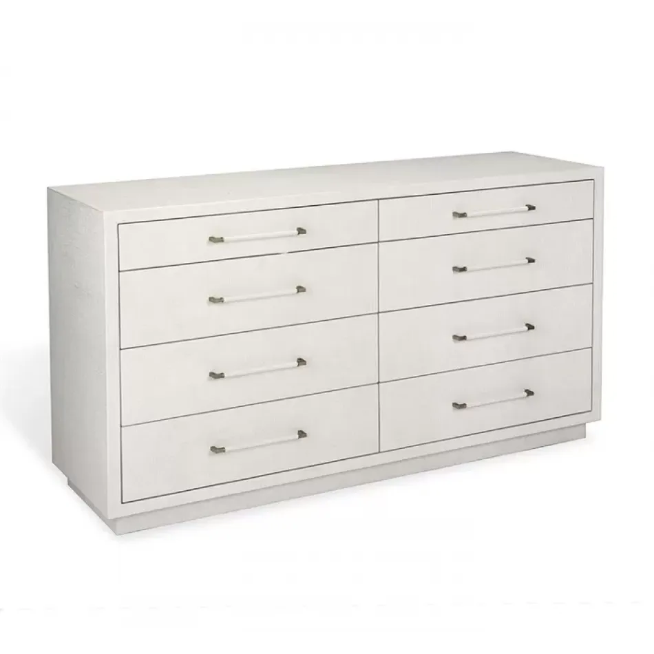 Taylor 8 Drawer Chest, White