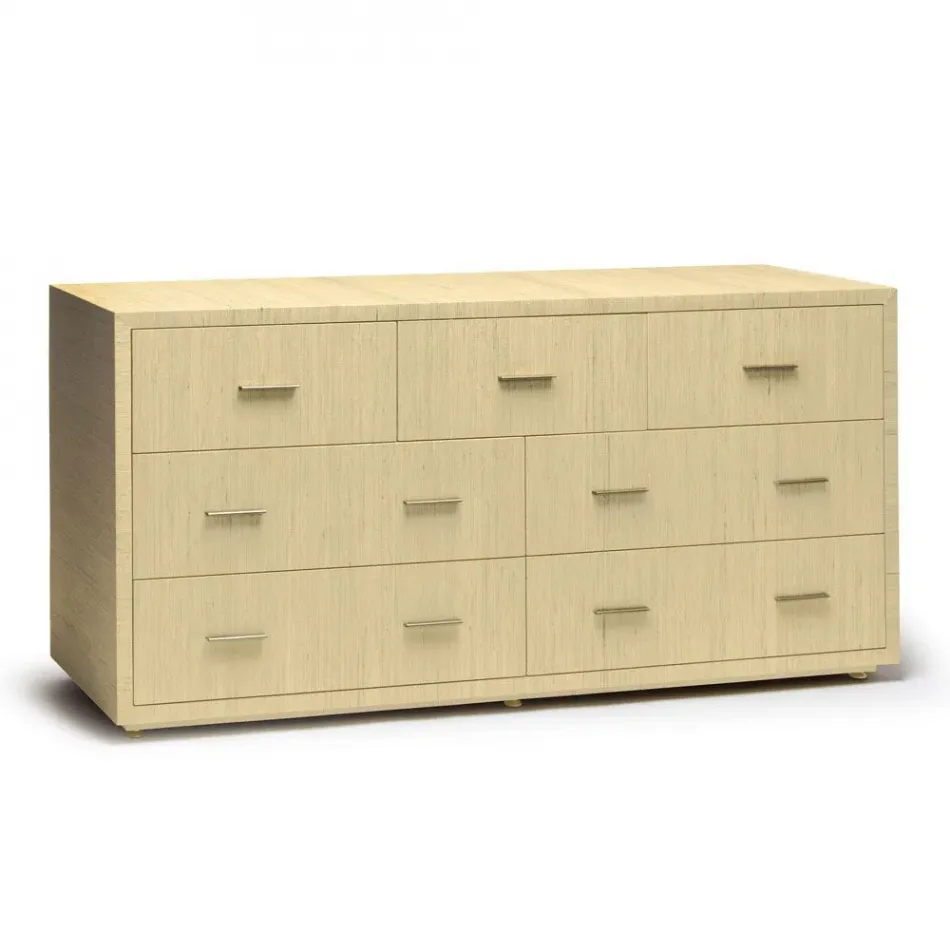 Livia 7 Drawer Chest, Natural