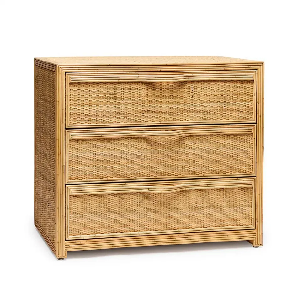 Melbourne 3 Drawer Chest, Natural