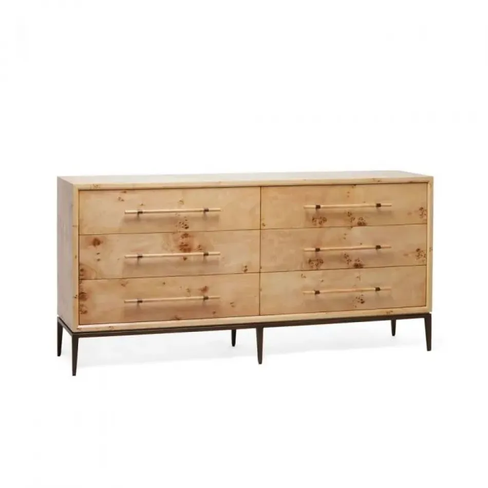 Burton 6 Drawer Chest - Canyon