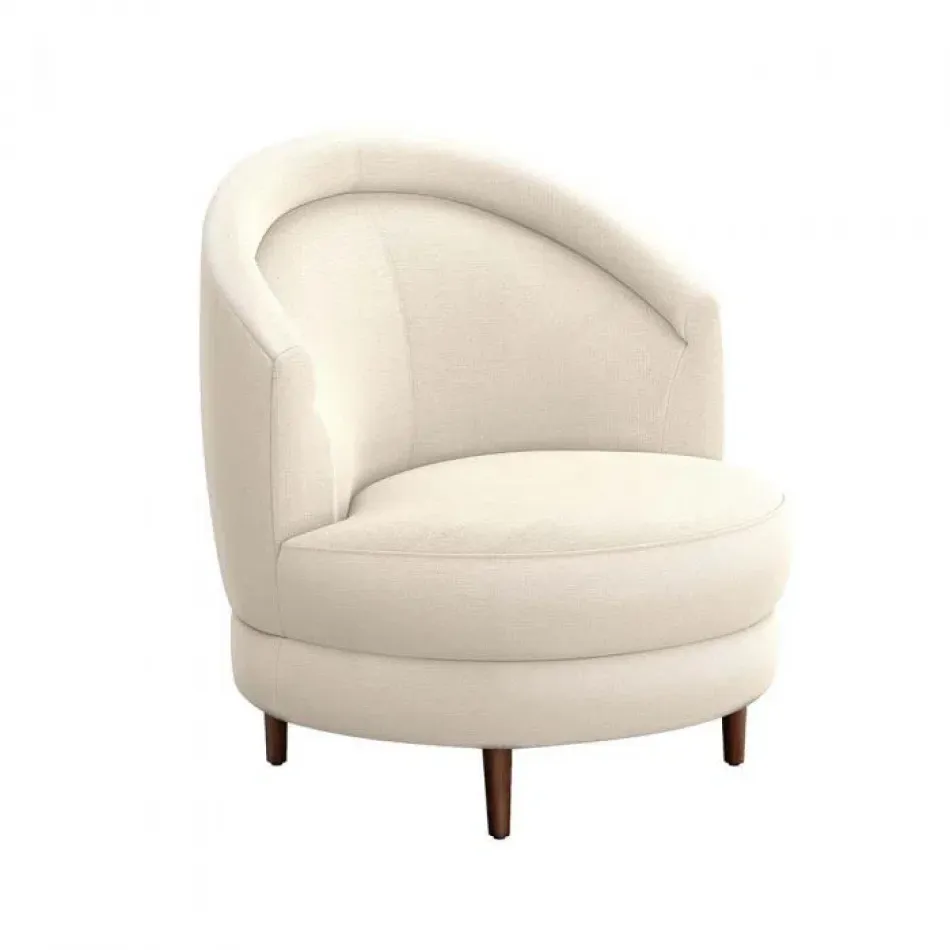 Capri Grand Swivel Chair, Pure