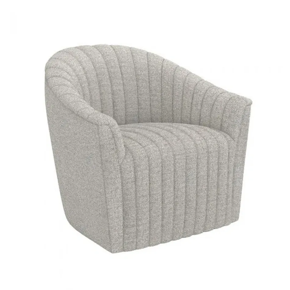 Channel Swivel Chair, Rock