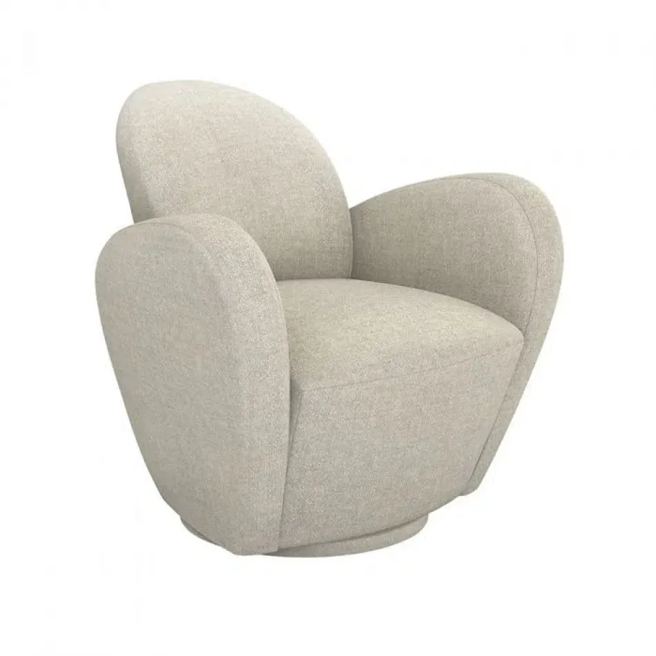 Miami Swivel Chair, Wheat