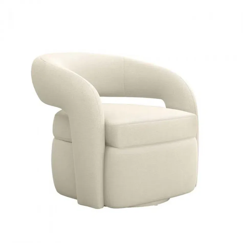 Targa Swivel Chair, Pure