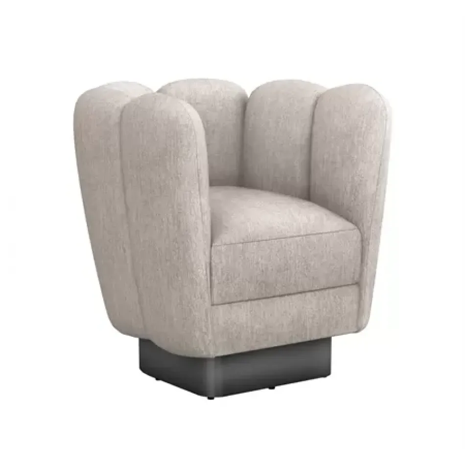 Gallery Swivel Chair Gunmetal, Bungalow