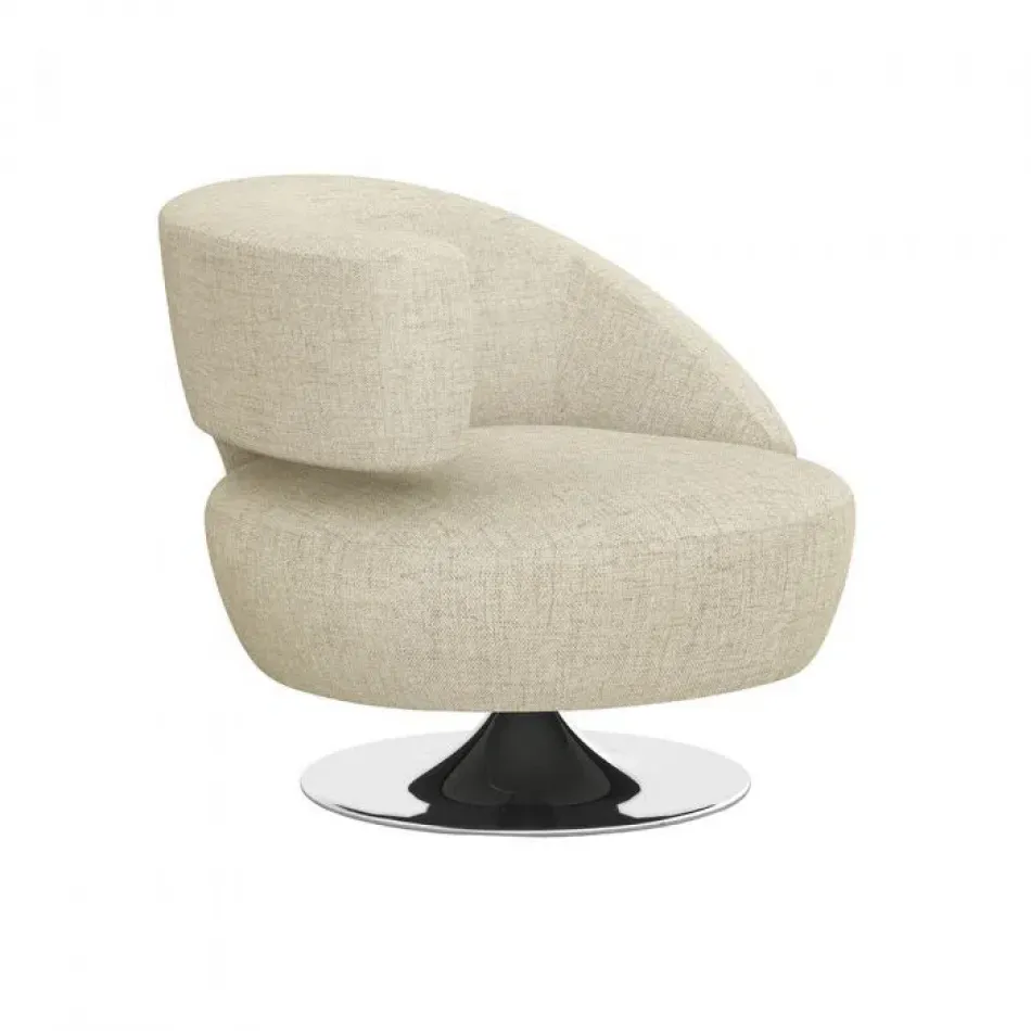 Isabella Left Swivel Chair, Bluff