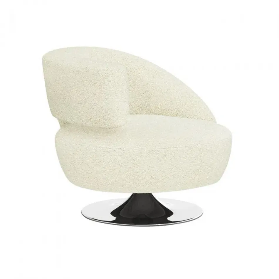 Isabella Left Swivel Chair, Down