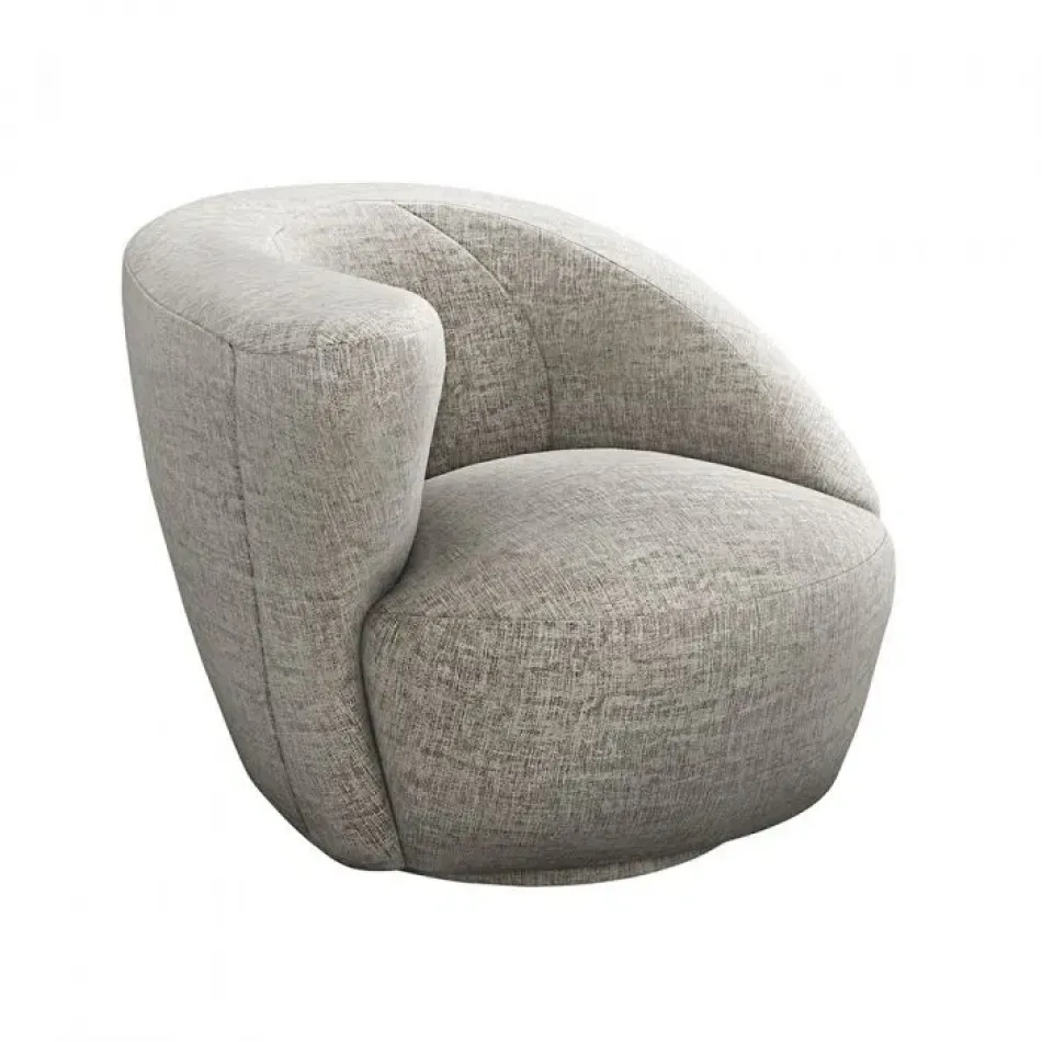 Carlisle Left Swivel Chair, Feather