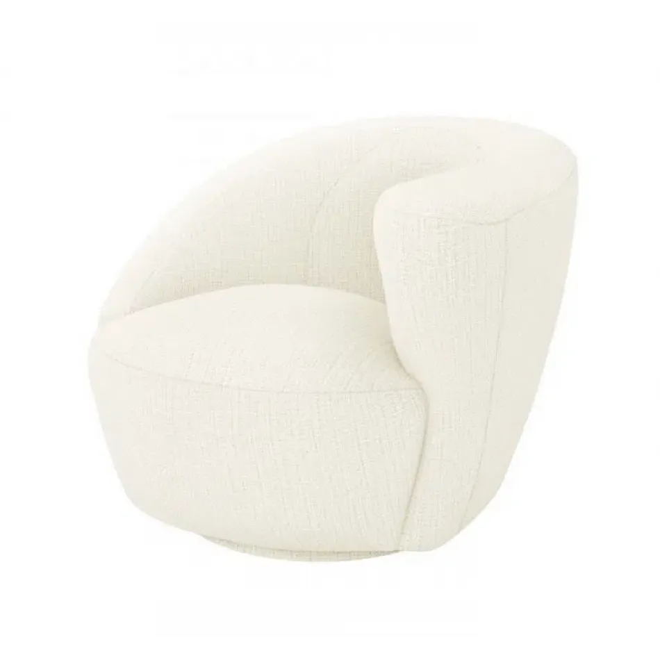 Carlisle Right Swivel Chair, Dune