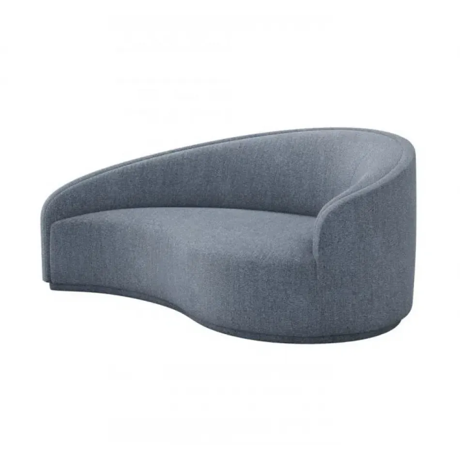 Dana Classic Right Chaise, Azure