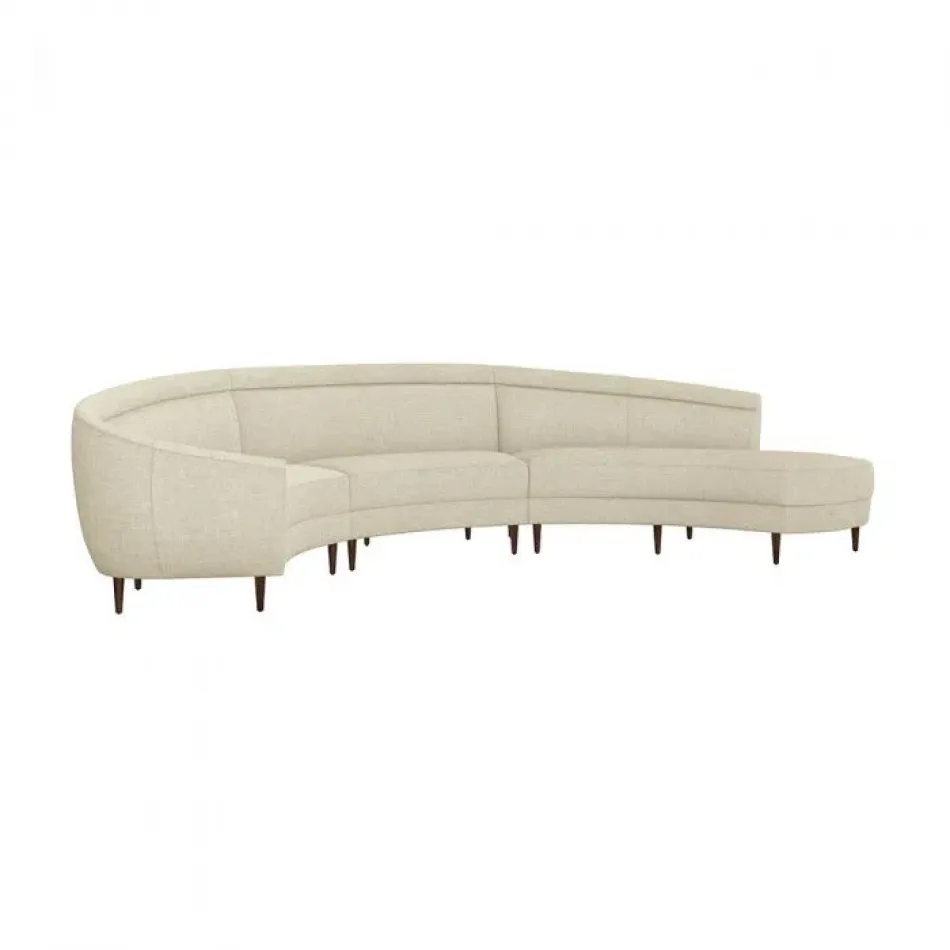Capri Right Chaise Sectional, Bluff