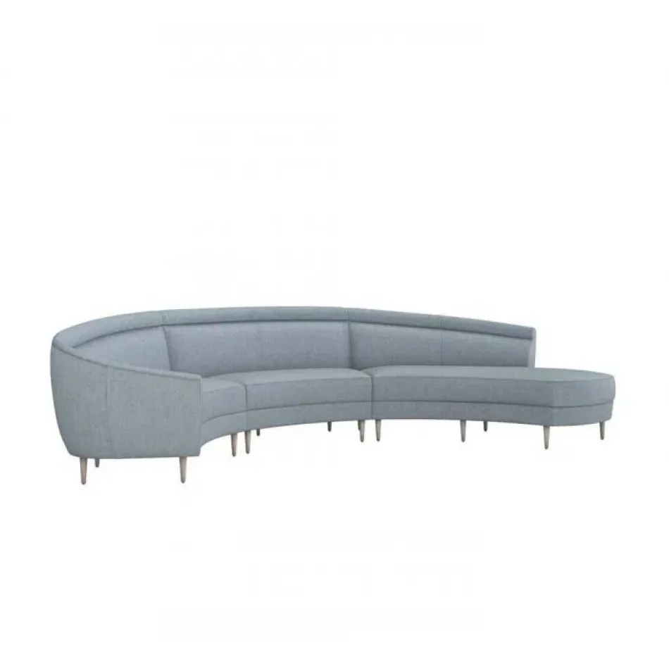 Capri Right Chaise Sectional, Marsh