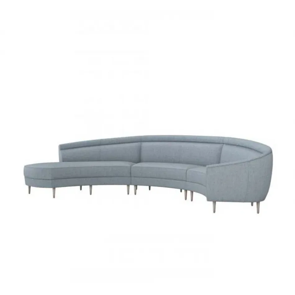Capri Left Chaise Sectional, Marsh