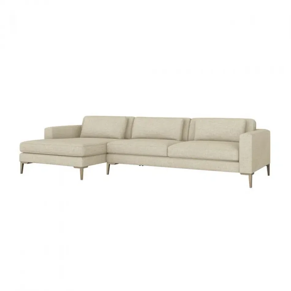Izzy Left Chaise Sectional, Bluff