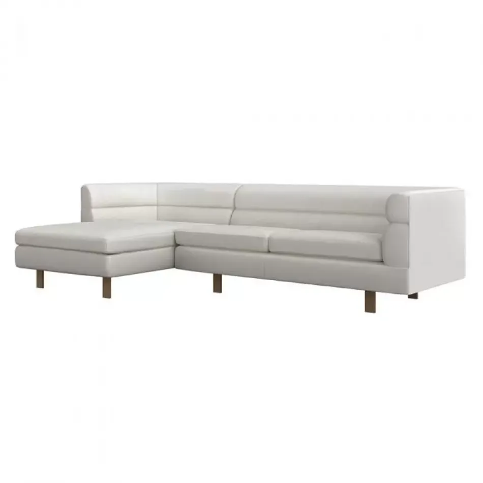 Ornette Left Chaise Sectional, Cameo