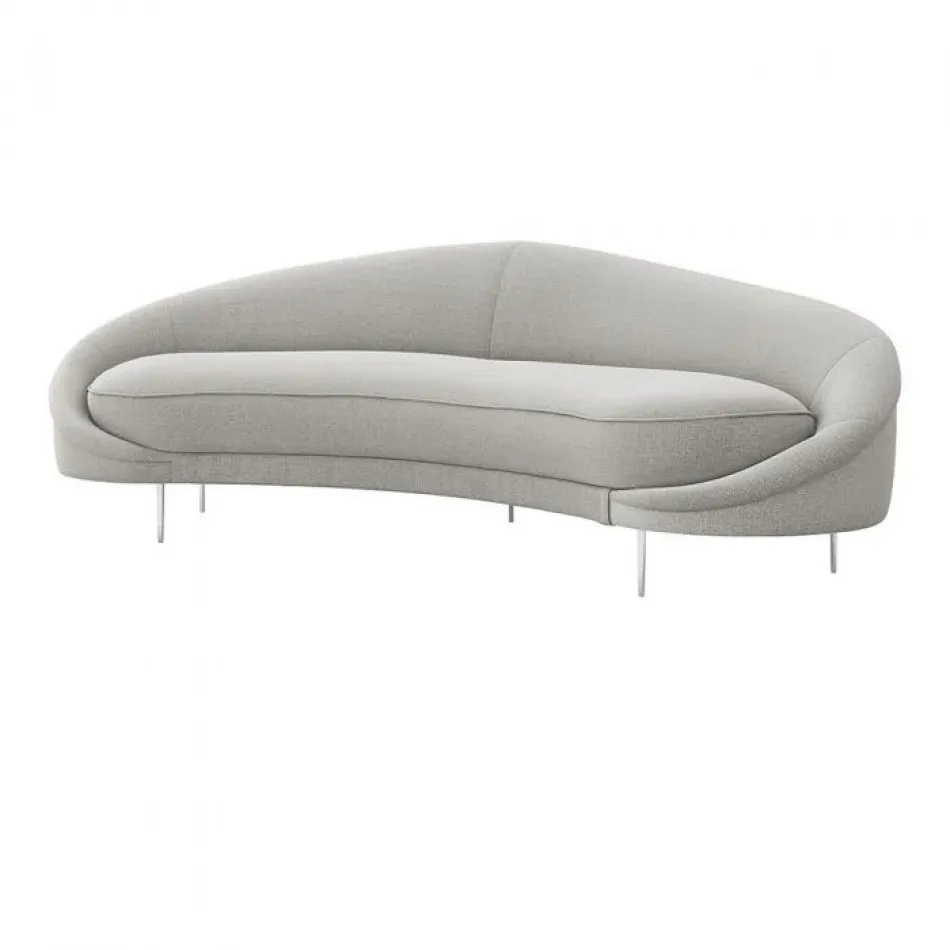 Ava Left Sofa, Grey