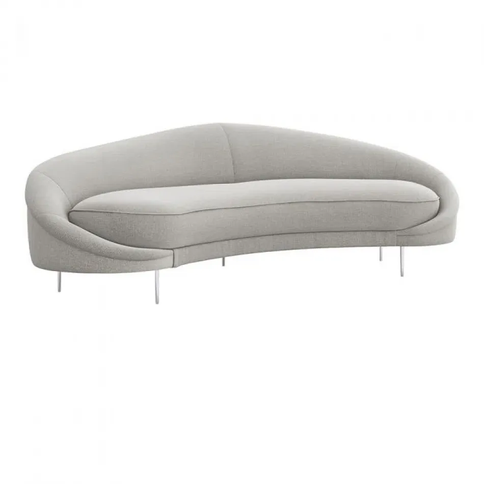 Ava Right Sofa, Grey