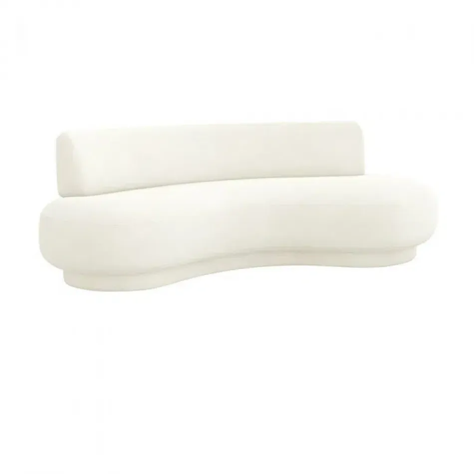 Nuage Right Sofa, Pure