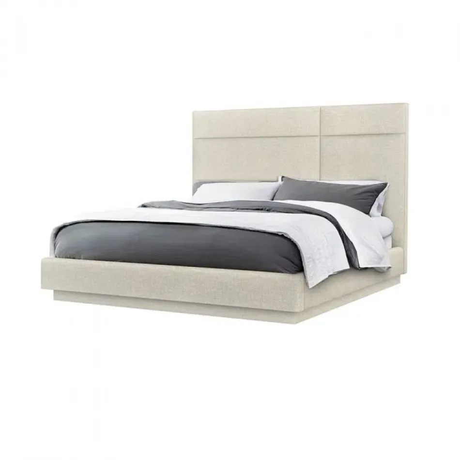 Quadrant King Bed, Wheat