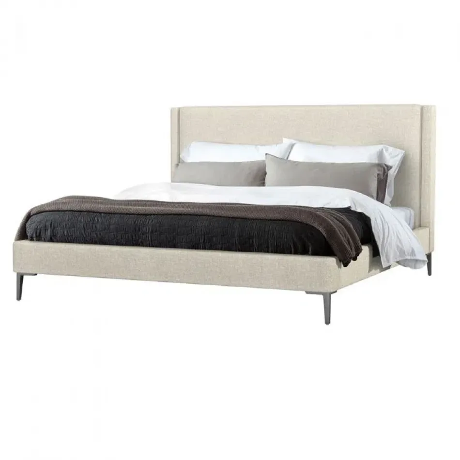 Izzy California King Bed, Wheat