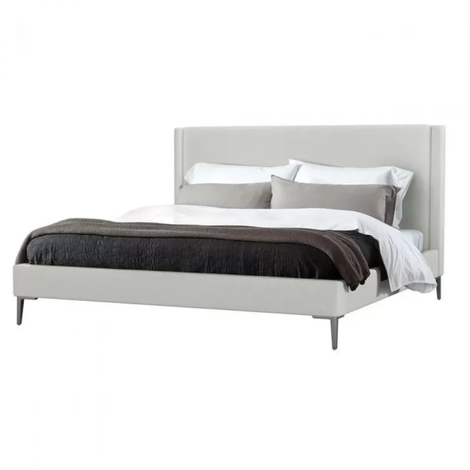 Izzy Bed Fresco/Pewter Queen