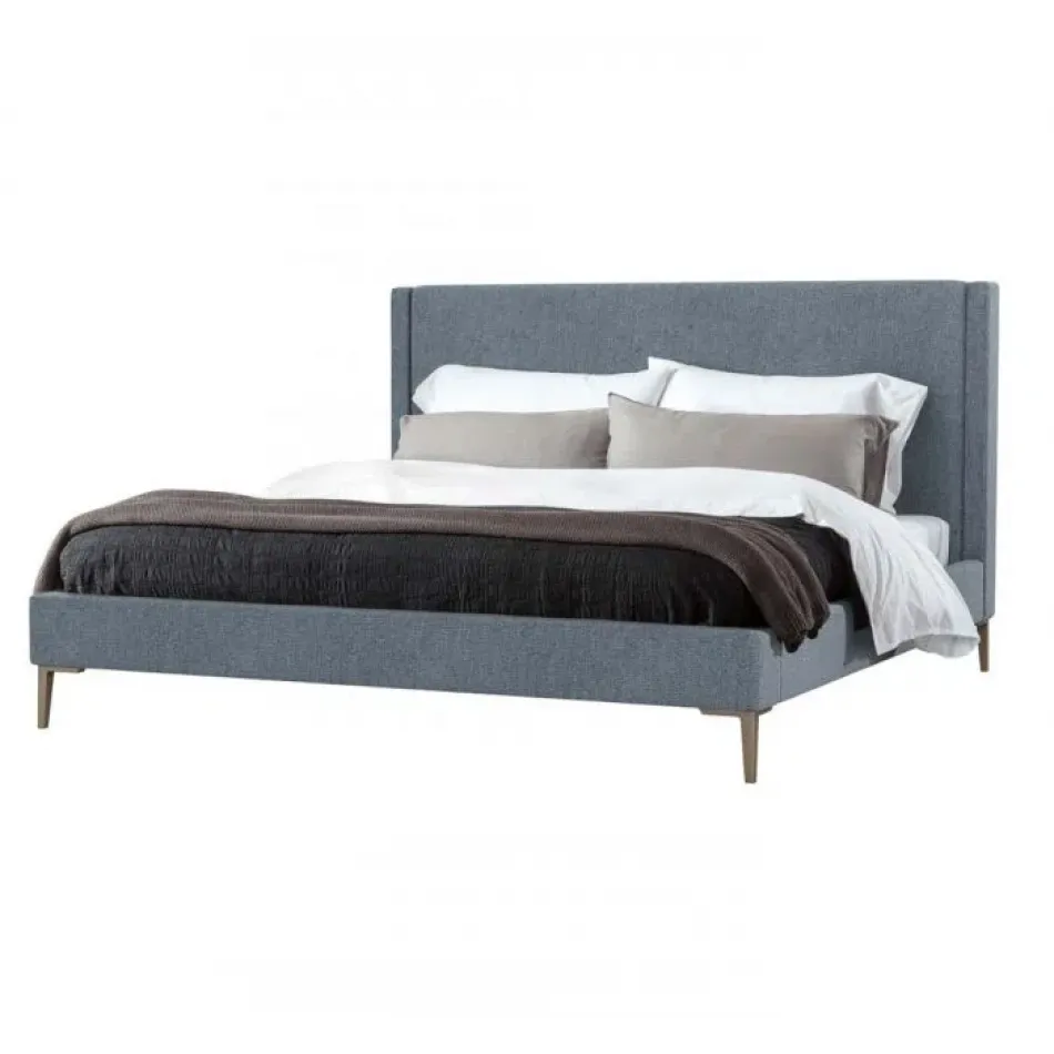 Izzy Queen Bed, Azure