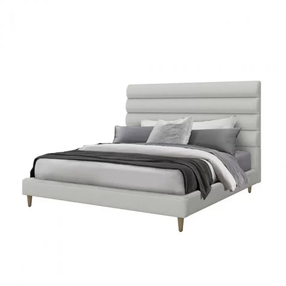 Channel Bed Fresco/Icy Grey Queen