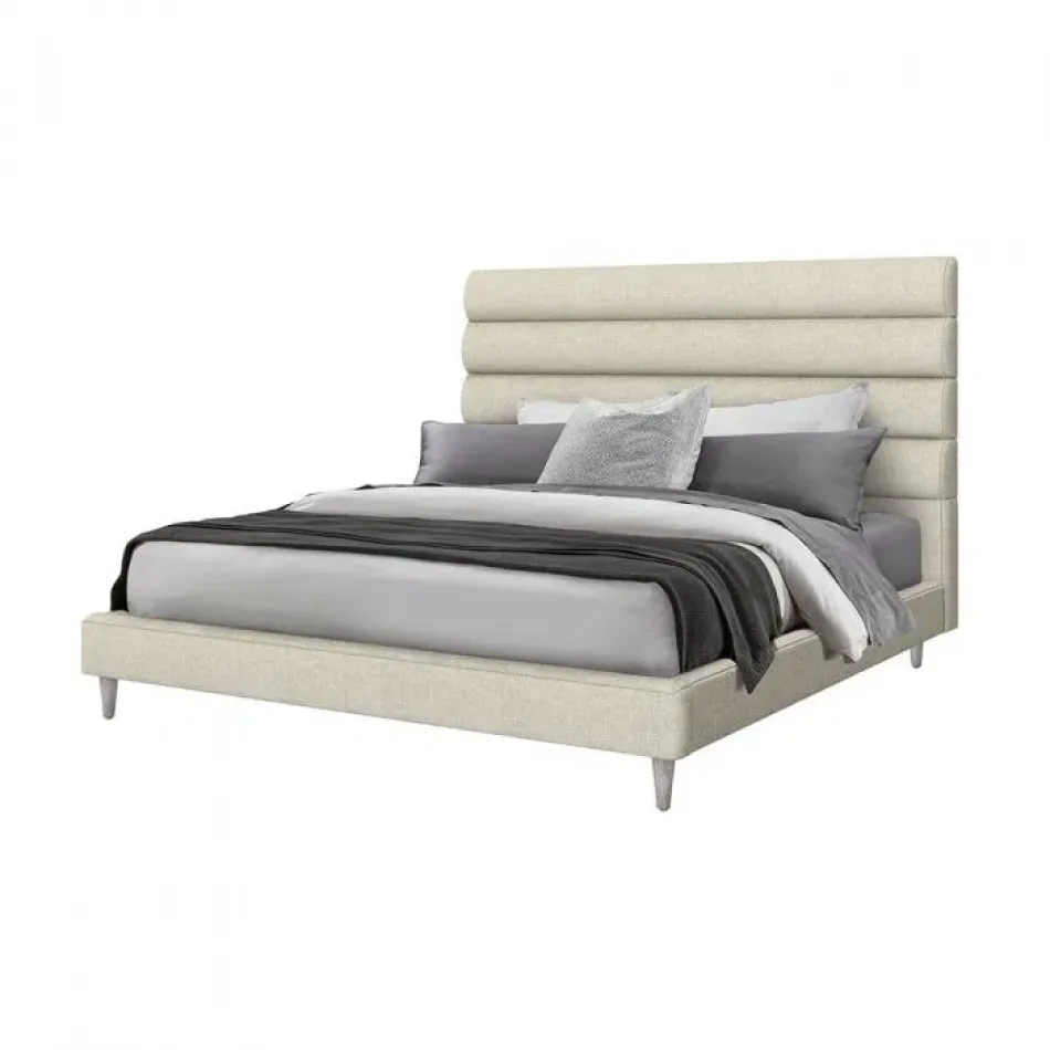 Channel Queen Bed, Wheat