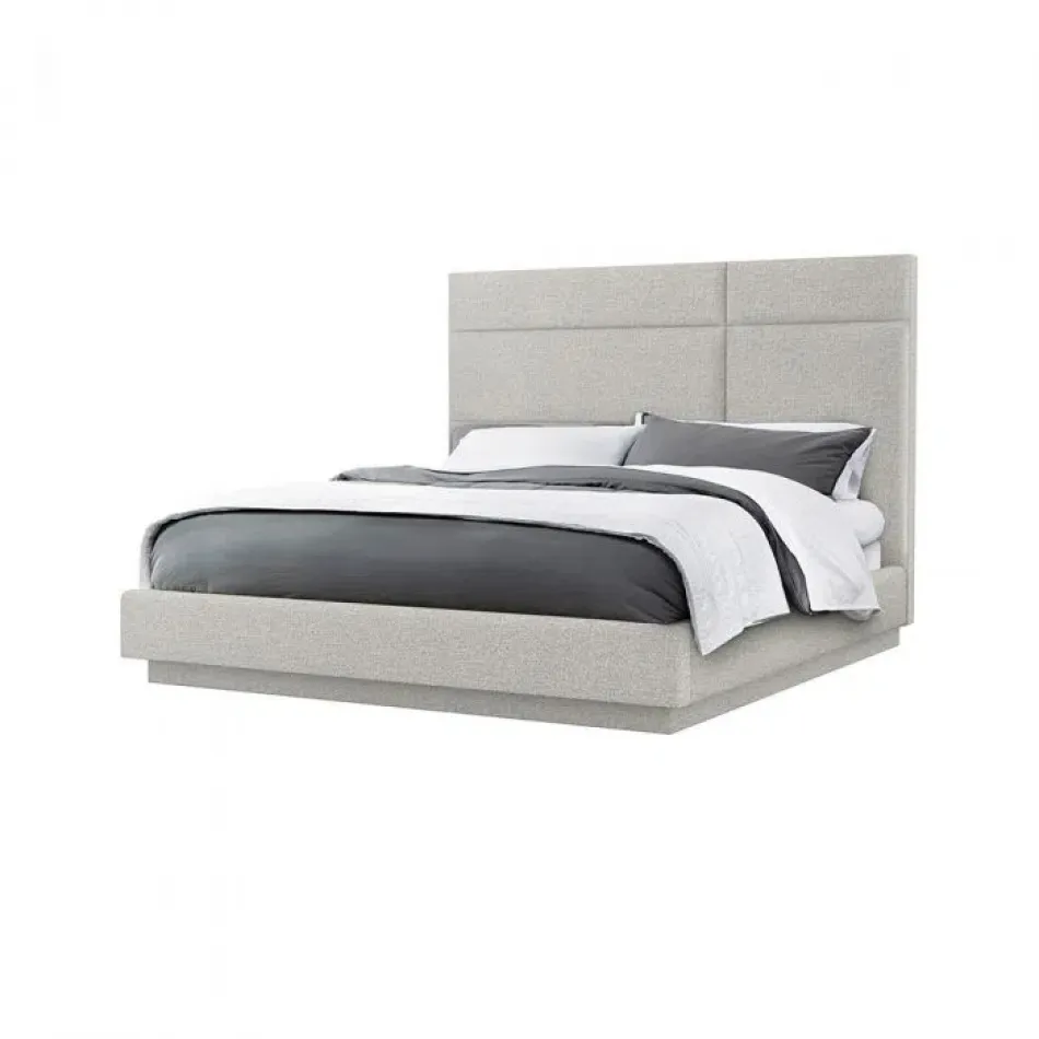 Quadrant Queen Bed, Rock