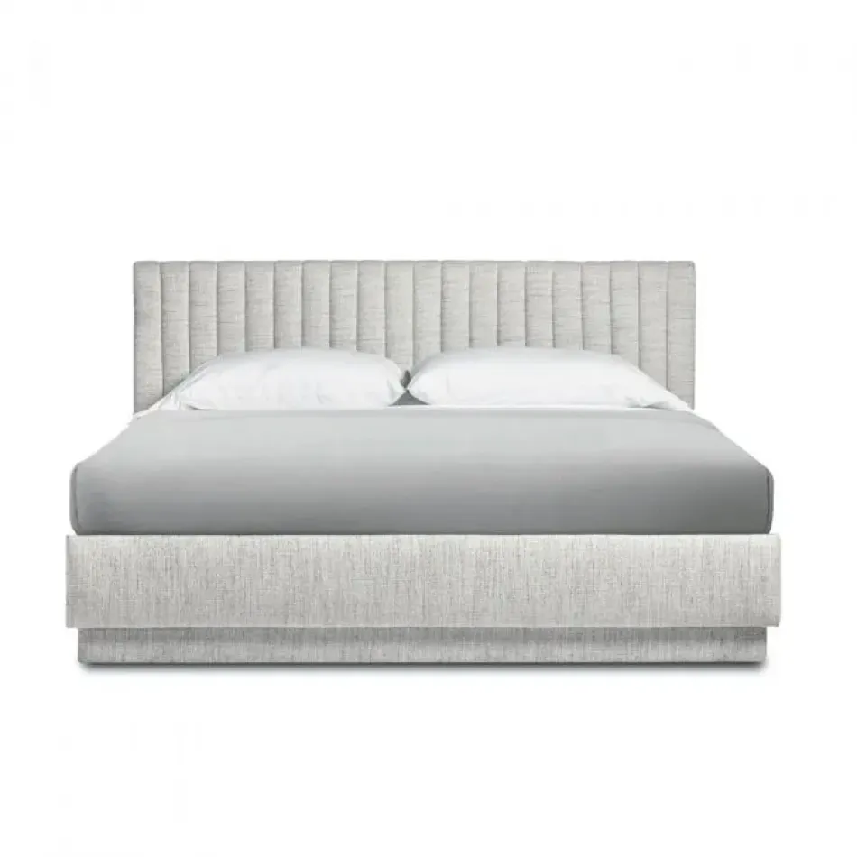Skylar Queen Bed - Beach Heather