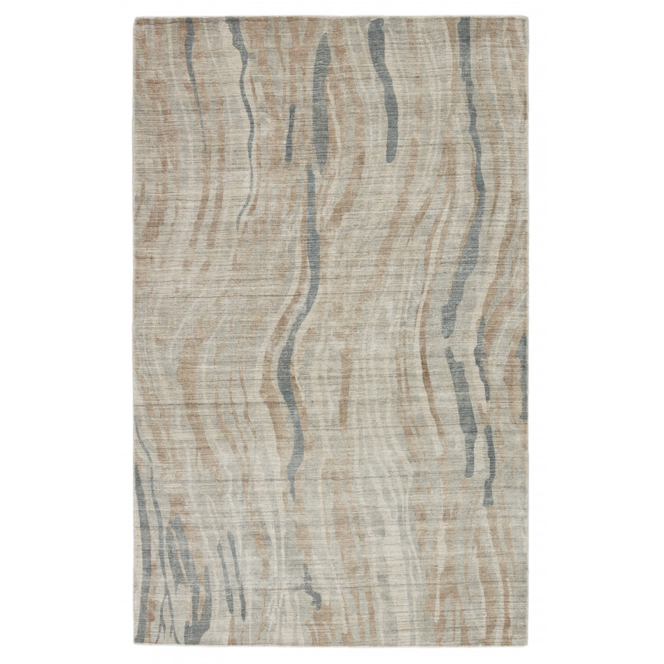 BBB05 Brentwood by Barclay Butera Barrington Light Gray/Beige  5' x 8' Rug