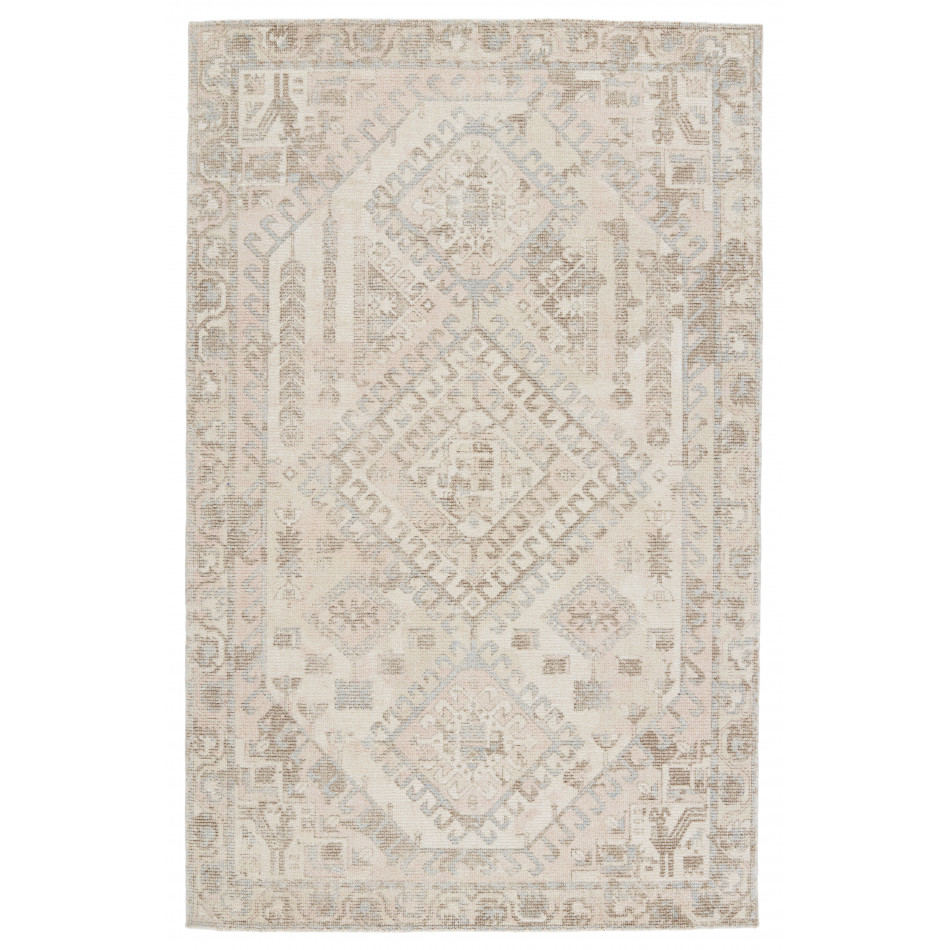 BLY01 Blythe Arlowe Light Brown/Light Pink Rugs