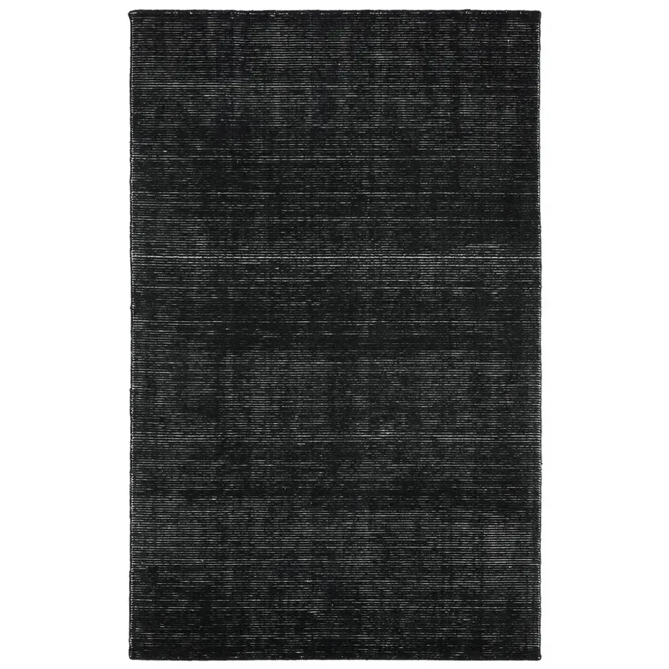 BRV11 Brevin Black Rug