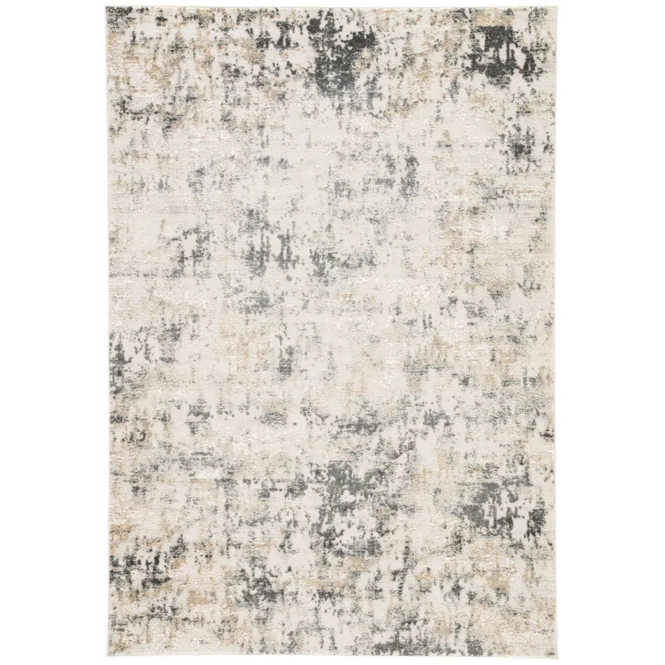 CIQ09 Cirque Arvo White/Dark Gray Rugs