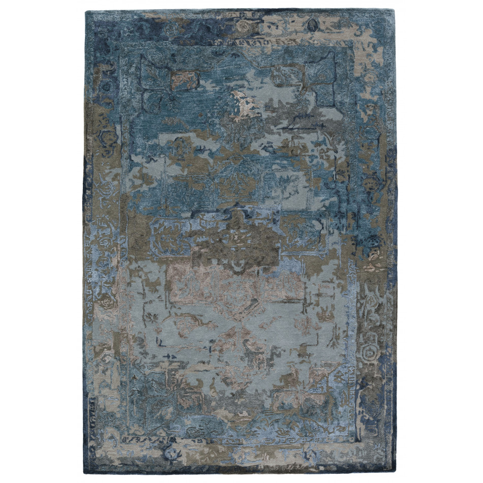 CIT17 Citrine Margot Blue/Gray Rugs