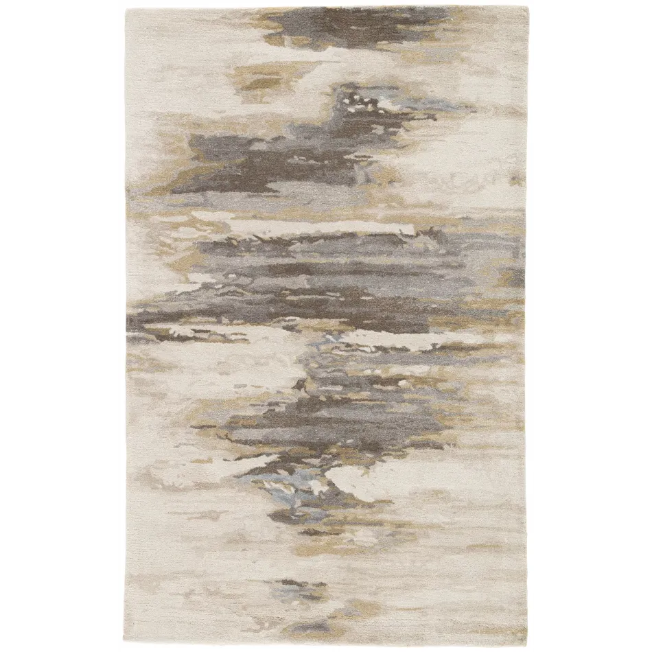 GES07 Genesis Ryenn Cream/Gold  9' x 13' Rug