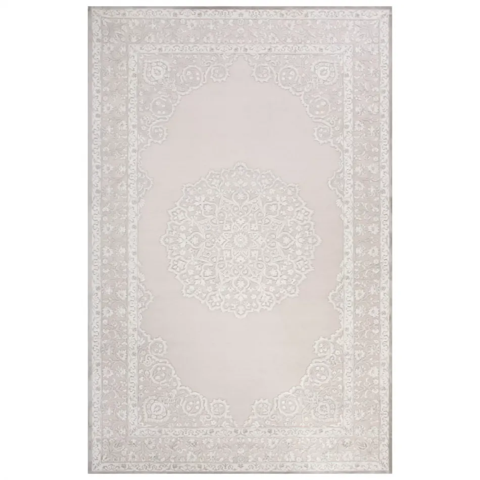 FB123 Fables Malo Bright White/Parfait Pink  7'6" x 9'6" Rug