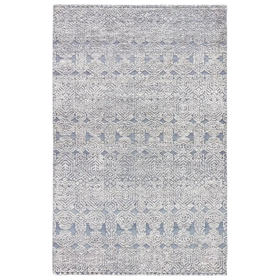 REI01 Reign Abelle Gray/White Undyed Wool Rugs