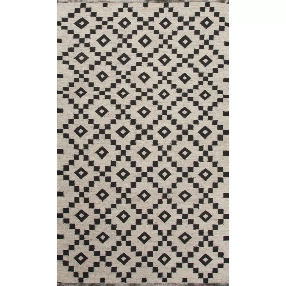 SCN01 Scandinavia Nordic Croix Black/White Rugs