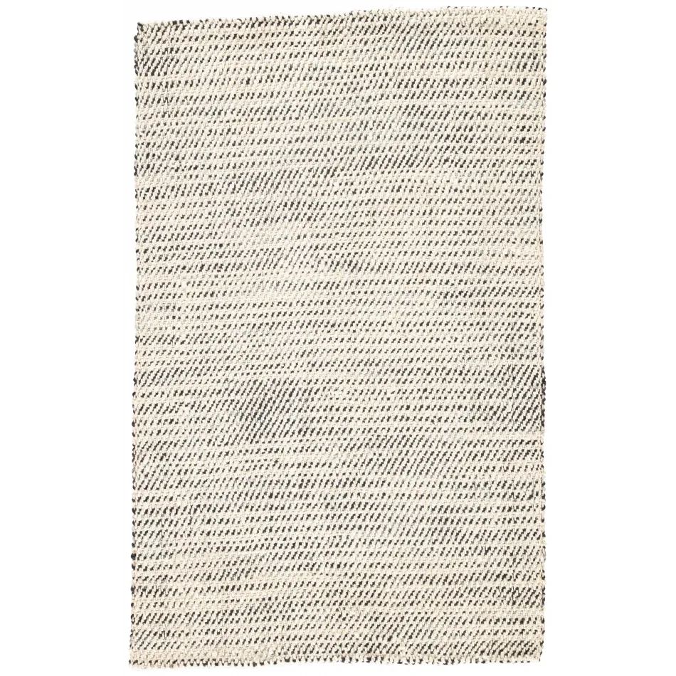 NAT26 Naturals Tobago Almand White/Black Rug