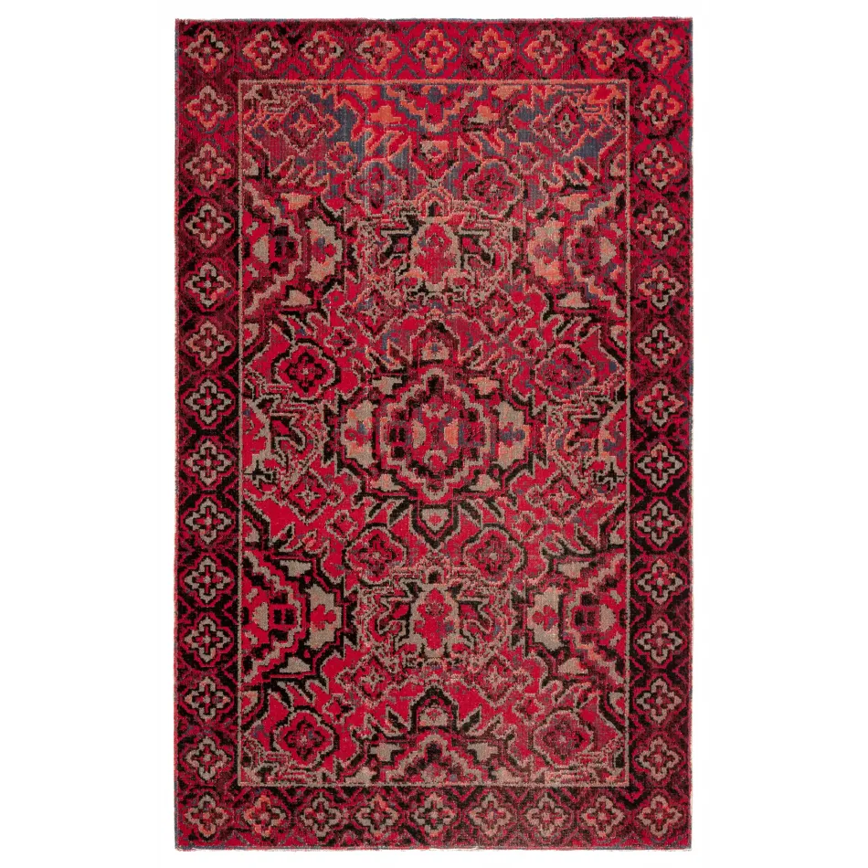 POL21 Polaris Chaya Red/Black Rugs